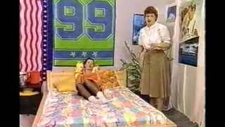 A housekeeper was punished for stealing, in a steamy eporn scene