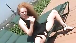 Blonde with big boobs roughly fucked in the ass in 2021