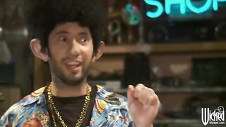 The man has sex with all these whores in one day