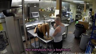 A chick was so fucking tired, she needed a break and some sex