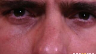 The handsome guy fucked a hot blonde athlete on the couch