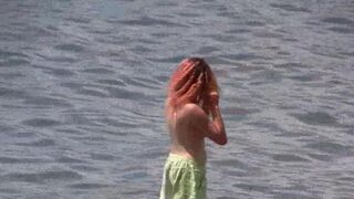 Nudist vacation in Crimea, everyone is completely naked