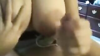 She swallows all the sperm, without a single drop wasted