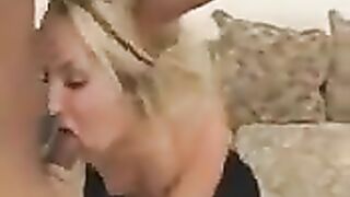 This blonde girl has a mouth-watering ass that you want to fuck