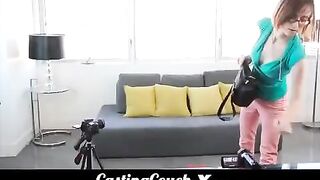 Girl tries to realize her dream at a casting session