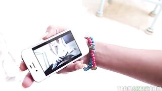 Babe Alaina Kristar got horny after watching a porn video