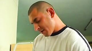 A Russian girl is being treated by a doctor in a hospital setting