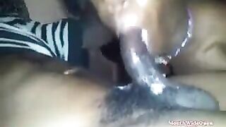 It is much more pleasant to lick a big black cock, especially if it’s BBC