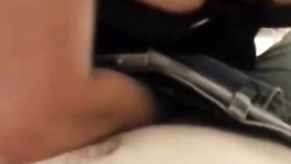 A husband shooting his sexy wife in corset porn