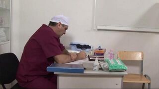 The doctor used a pussy dilator to treat the patient in this hot scene
