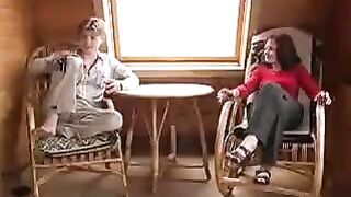 The young guy fucked his sister in the countryside