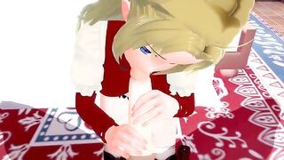 Jobless Reincarnation ZENITH GREYRAT's love for cum is evident in this steamy hentai scene