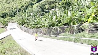 Run repeat on the hills made her wet and horny