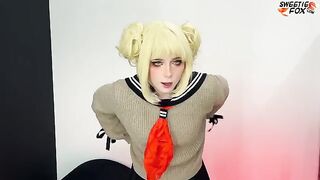 Himiko Toga got fucked after taking an exam and sucking a dick