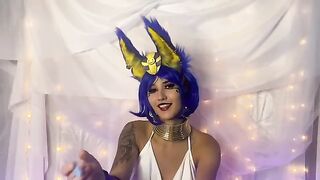 Farts and treats in Ankha’s Halloween special scene