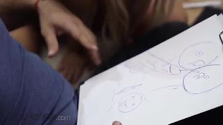The teacher screwed petite Czech blonde Lovita Fate in hardcore action