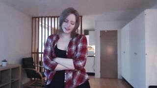 The girl could not imagine her life without a big dildo