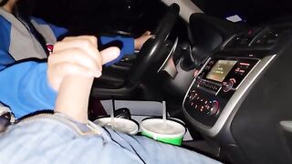 Pervert stepsister fucks with strangers on the highway for money