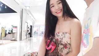 An invigorating random sex encounter with an Asian pretty girl