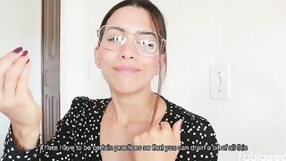 The sexy psychiatrist helps you with your problems through role play