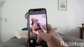 Guy called his step-sister to come and have phone sex with her BF