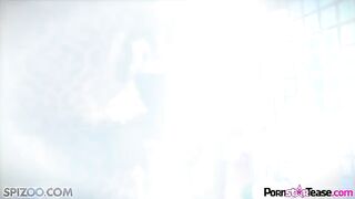The beautiful Alison Tyler caresses her pussy in a sensual solo 60fps video