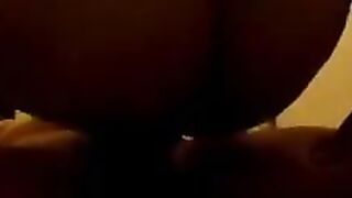 A woman with a sagging belly gets fucked by FMM