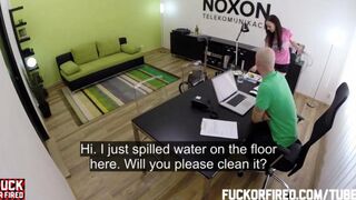 When applying for a job, do not forget to offer your ass sexy