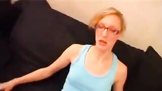 Sex with a thin French girl who is a little older than 18 years old