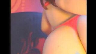 A girl was fucking herself in all holes with a vibrator in this hot video