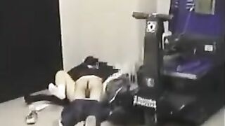 The boy has no shame and fucks his girlfriend without hiding
