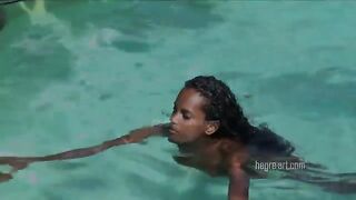 Erotic Shaved Pussy with a naughty solo girl, perfect for 4K viewing