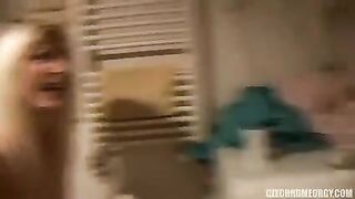 Group sex party with czech amateurs getting wild