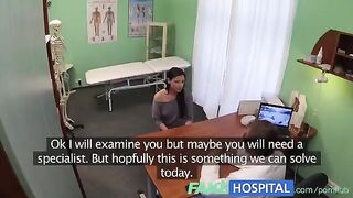 The cunning doctor checked the patient and then had sex