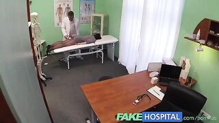 The cunning doctor checked the patient and then had sex