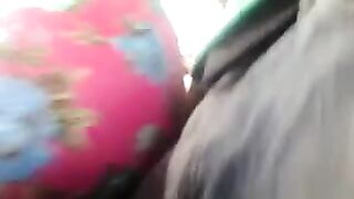 A man has long been rubbing his riser on women in a bus