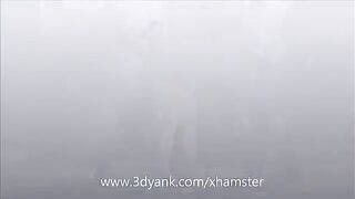 A hot anime bitch is being fucked by two huge monsters in this eporn scene