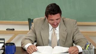 The student got a good mark thanks to the teacher’s deep throat