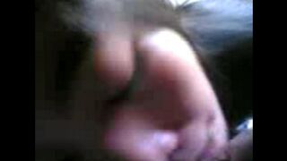 The care of China broke her brother's cock in the mouth