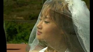 An Asian girl is getting fucked on the tennis court
