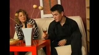 A mother got a bit too close to her son after drinking