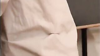 The student got a mark from the teacher for licking pussy