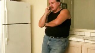 An old woman was fucked by a young boy and she liked it