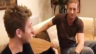 A sister poses naked, and a brother removes all his clothes