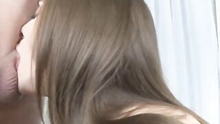 Sweet dick porn with a beautiful woman who loves to suck cock