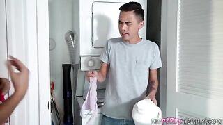 Hahaha… You’re Sniffing My Panties Pervert! - Asian Girl Action