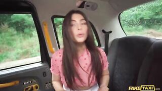 The guy was chewed out by an angry girlfriend in the car