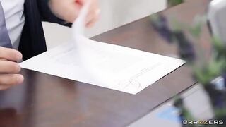 A college girl is getting fucked by her professor on the table