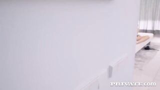 The debut of a stunning redhead babe, Ada Lapiedra, in sensual action