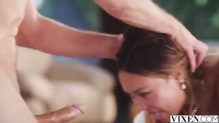 A guy won the game and fucked an Asian girl